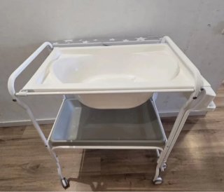 Bañera cambiador bebé