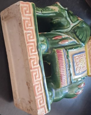 Posacenere vintage elefante ceramica