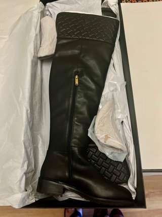 Stivali alti Kurt Geiger neri nuovi