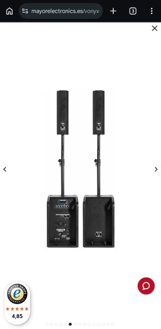 Sistema de sonido VONYX