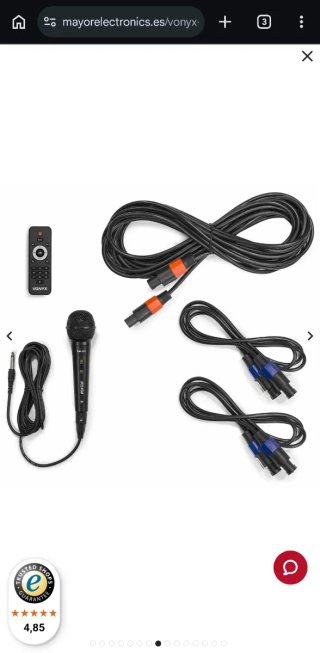 Sistema de sonido VONYX