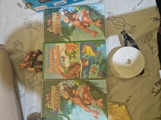 Lote 2 Cintas VHS Disney Tarzán