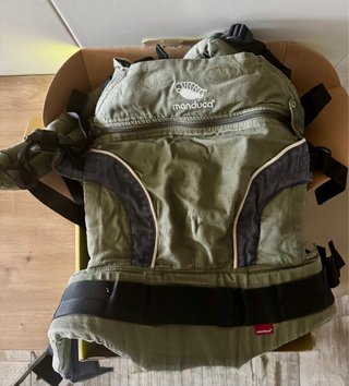 Mochila Porteo Manduca color Oliva