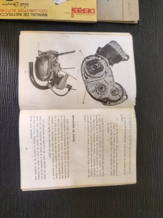 Manuales DERBI Sport , variant , antorcha
