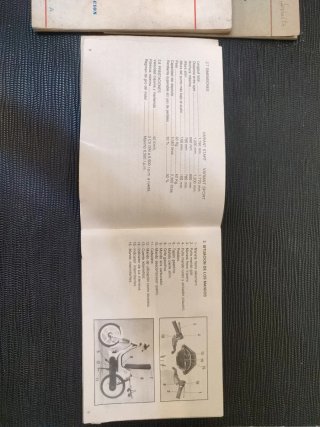 Manuales DERBI Sport , variant , antorcha