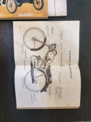 Manuales DERBI Sport , variant , antorcha
