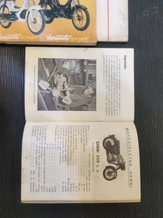 Manuales DERBI Sport , variant , antorcha