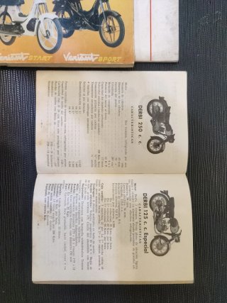 Manuales DERBI Sport , variant , antorcha