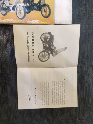 Manuales DERBI Sport , variant , antorcha