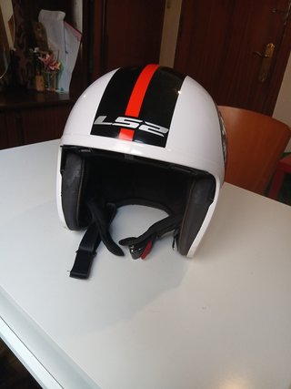 Casco jet moto LS2 OF599 Spitfire Inky Talla XXL
