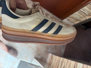 Zapatillas Adidas Gazelle Beige/Azul
