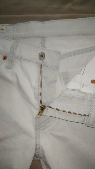 Levi's 511 Shorts W29 Gris Claro