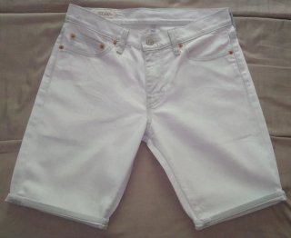 Levi's 511 Shorts W29 Gris Claro