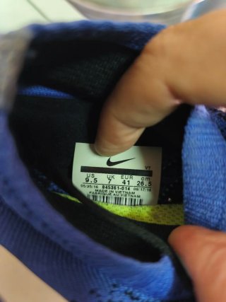 Nike Zoom Talla 41 Negro/Azul