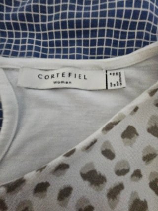 Blusa sin mangas con estampado
