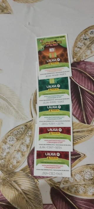 Lote cartas fútbol Panini variadas