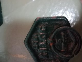 Balanza de 5 kg con pesas