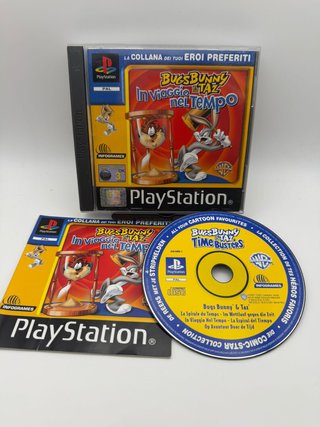 Bugs Bunny & Taz Time Busters PS1 PAL ITA