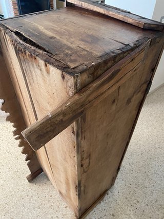 Arcón / Baúl Antiguo Madera Maciza