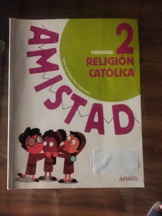 Libro Religión 2 primaria