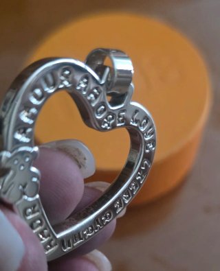 Colgante Corazón Tous Plata