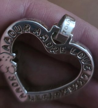 Colgante Corazón Tous Plata