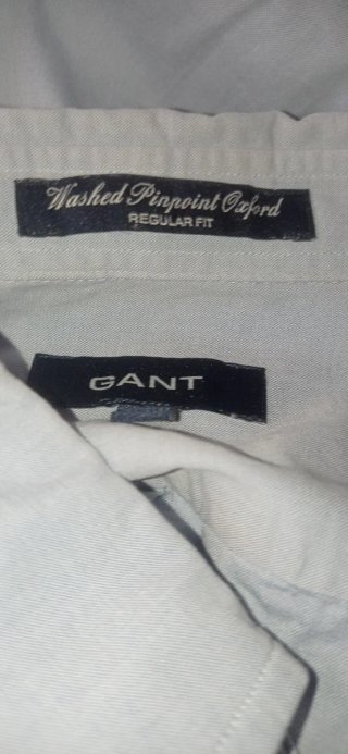 Camisa GANT Washed Pinpoint Oxford XL