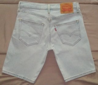 Shorts vaqueros Levi's 412 W29 azul claro