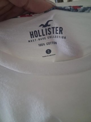 Lote 2 Camisetas Hollister Talla S