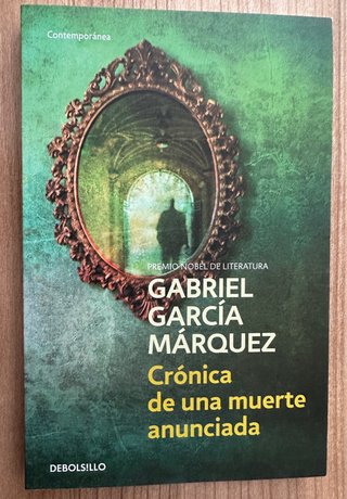 Cronica de una muerte anunciada.  Garcia Marquez