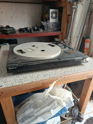 Giradischi Sony PS-LX231 Nero/Argento