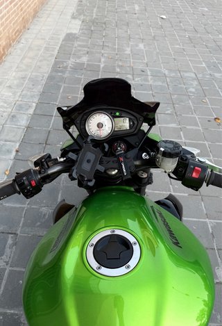 Kawasaki Z750 A2 Verde