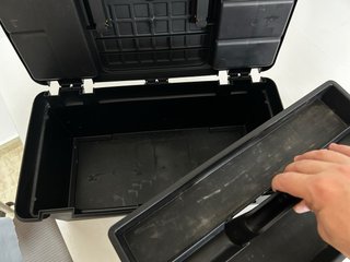 Caja de herramientas + regalo cascos protección
