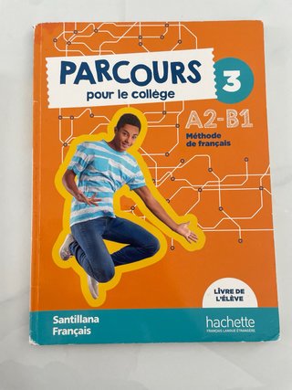 Libros de francés 3ESO santillana français