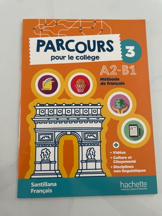 Libros de francés 3ESO santillana français