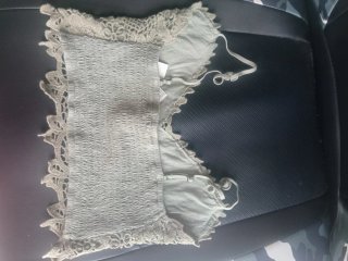 Top encaje elástico Stradivarius Talla XS