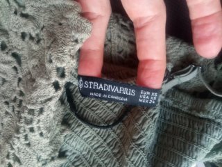 Top encaje elástico Stradivarius Talla XS