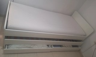 Cama nido IKEA SLÄKT blanca