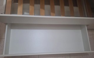 Cama nido IKEA SLÄKT blanca