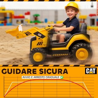 Ruspa Elettrica per Bambini 3-6 Anni Marchio Uffic