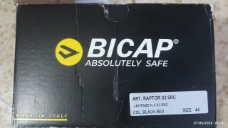 Zapatos de seguridad BICAP negros sin estrenar