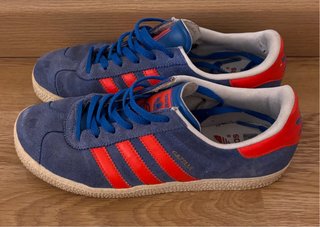 Adidas Gazelle Azul y Rojo