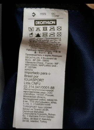 Borsone Kipsta 40L richiudibile