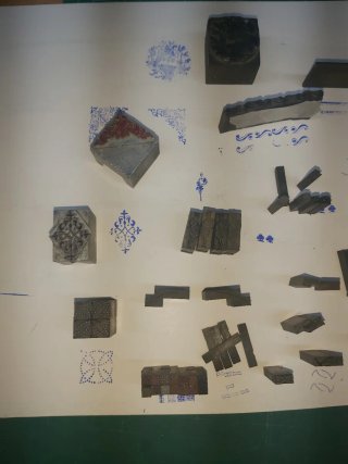 Tipografía Plomo Adorno y flores, artes. Imprenta