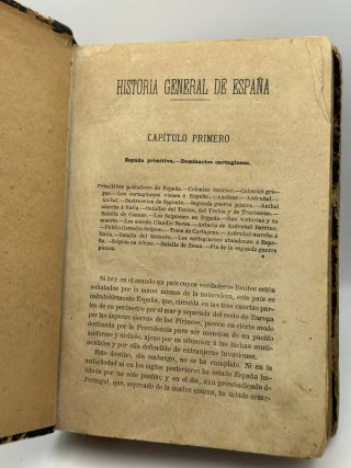 Historia general de España y sus colonias - Desconocido
