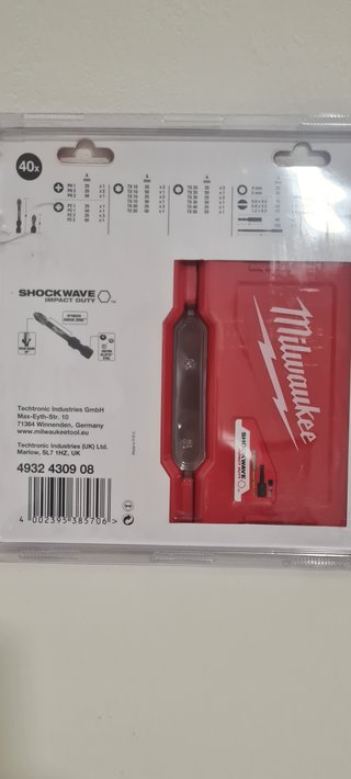 Milwaukee Shockwave Caja 40 Puntas Impacto