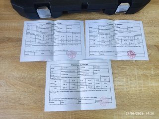 Juego de 3 Llaves Dinamométricas 8 en 1 Profesiona