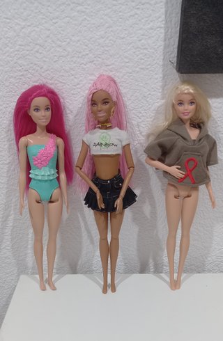 Lote 3 Muñecas barbies
