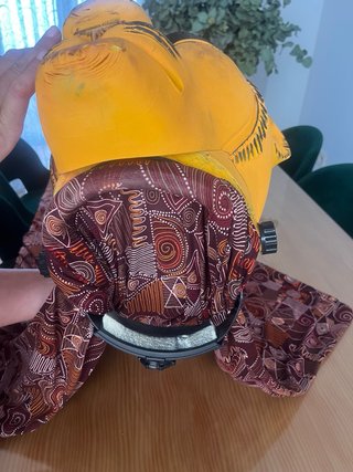 Disfraz de leona  Cabeza Capa  Corpiño  Pantalon