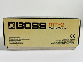 Boss MT-2 Metal Zone Pedal de Guitarra